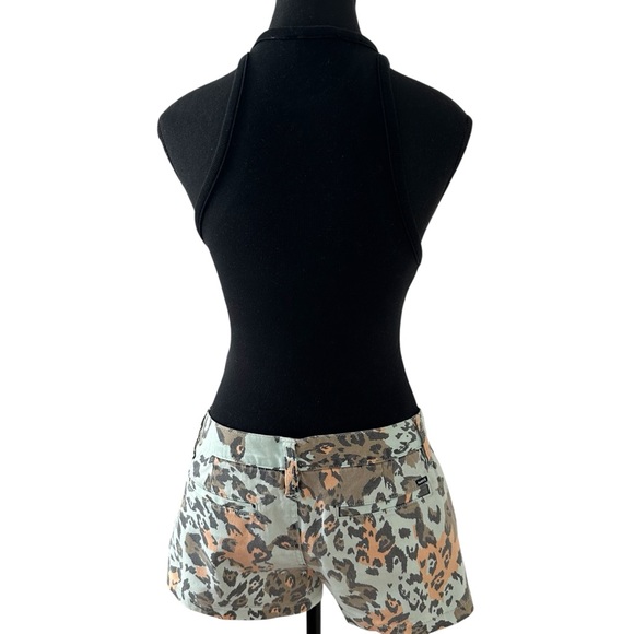 Hurley Leopard Print Shorts Youths Girls size 7 - Picture 6 of 16